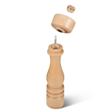 London 300mm Natural Beech Pepper Mill