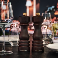 London 180mm Chocolate Wood Mill Gift Set
