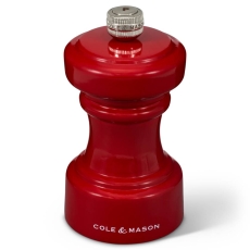 Hoxton 104mm Red Gloss Pepper Mill