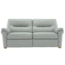 G Plan Seattle 3 Seater Leather Sofa