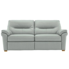 G Plan Seattle 3 Seater Leather Sofa