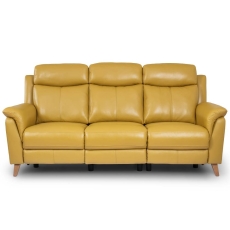 Dallas 3 Seater Leather Sofa