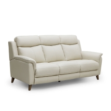 Dallas 3 Seater Leather Sofa
