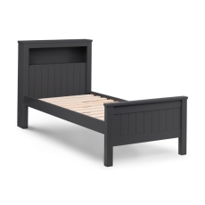 Marley Bookcase Bed Single 90cm Anthracite