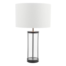 Laura Ashley Harrington Large Table Lamp Matt Black
