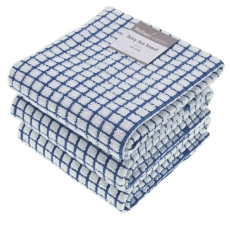 Walton & Co Terry Tea Towel Navy