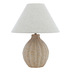 Laura Ashley Fernhill Table Lamp Matt Cream