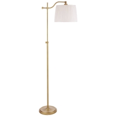 Laura Ashley Hemsley Floor Lamp Antique Brass