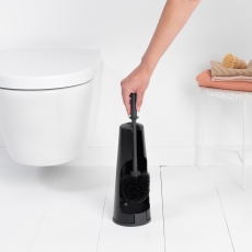 Brabantia Renew Toilet Brush And Holder Matt Black