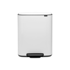 Brabantia BO 2x Pedal Bin 30L White