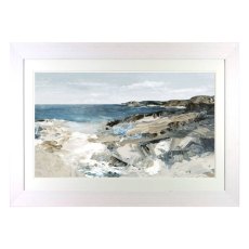 The Shore ll Framed Picture by Luna Mavis