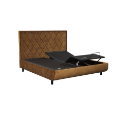 Tempur Super King Ergo Smart Base With Quilted Headboard