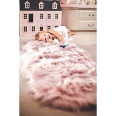 Sheepskin Adobe Rose Rug