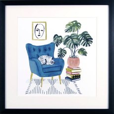 Home Comforts I Framed Picture by Victoria Borges