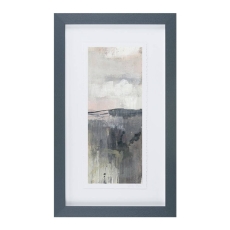 Blush Horizon Panel ll Framed Picture by Jennifer Goldberger