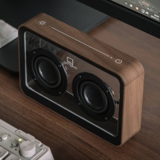 Mage See Through Bluetooth Speaker - Walnut