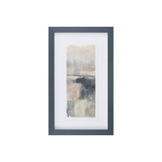 Blush Horizon Panel lll Framed Picture by Jennifer Goldberge