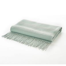 Deyongs Elgin 130cm x 160cm Throw Cream / Green