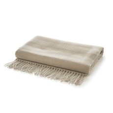 Deyongs Elgin 130cm x 160cm Throw Cream / Natural