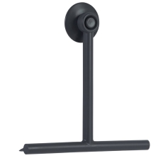 Showerdrape Rocco Squeegee & Holder Charcoal