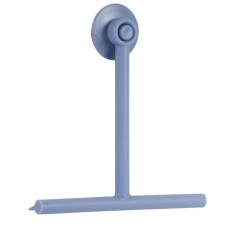 Showerdrape Rocco Squeegee & Holder Blue