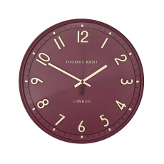 Thomas Kent 14" Tresco Wall Clock Berry