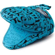 Zeal Hot Grab Hot Aqua Print Fabric/Silicone