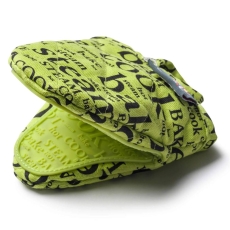 Zeal Hot Grab Hot Lime Print Fabric/Silicone