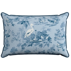 Sanderson Options Aesop's Fables Cushion 60X40cm Dove Blue