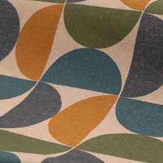 Dimity Teal Green Indigo Fabric