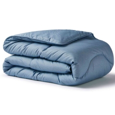 Night Lark Linen 10.5 Tog Duvet Twilight Blue
