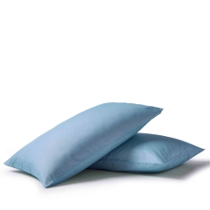 Night Lark Linen Pillowcase Pair Twilight Blue