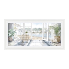 Harbour View - Framed Print