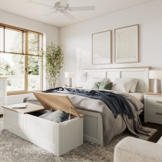 Milton Bed Frame Low Foot End