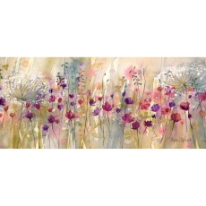 Spring Floral Pods Panel Canvas