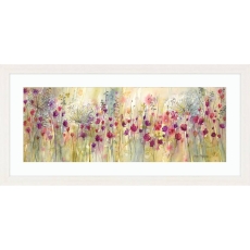 Spring Floral Pods Framed Print