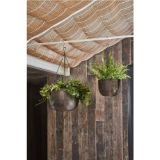 Indoor Mayfair Mocha Hanging Planter