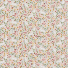 Bunny Multi PVC Tablecloth Fabric