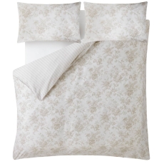 Laura Ashley Walled Garden Duvet Set Dove Grey