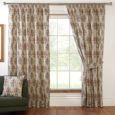 Buttermere Pencil Headed Readymade Curtains Autumn