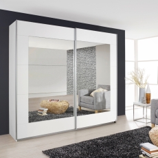 Atlanta 2 Door Sliding Wardrobe (W226cm) Alpine White
