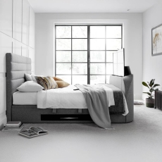 Amberley Ottoman TV Bed Marbella Dark Grey