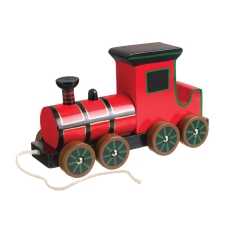 Orange Tree Toys Pull Along Victorian Steam Train