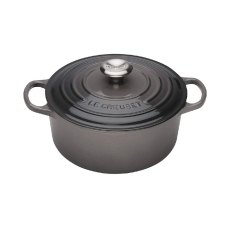 Le Creuset Cast Iron Round Casserole Dish Flint
