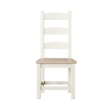 Milton Slatted Dining Chair Oak Seat