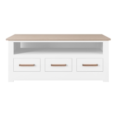 Milton Wide Open Shelf Coffee Table Chest