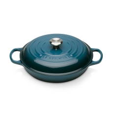 Le Creuset Shallow Casserole Dish Deep Teal