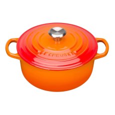 Le Creuset Cast Iron Round Casserole Dish Volcanic