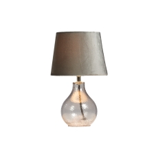 Crawford Table Lamp With Shade - Grey