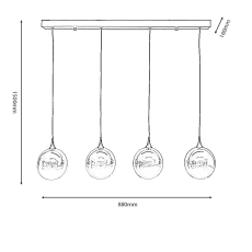 Kalypso 4 Light Bar Light